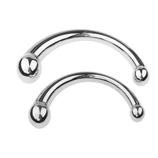Anal Hooks Stainless Anal 5858 Hook Ended Elegant Steel Double 0903